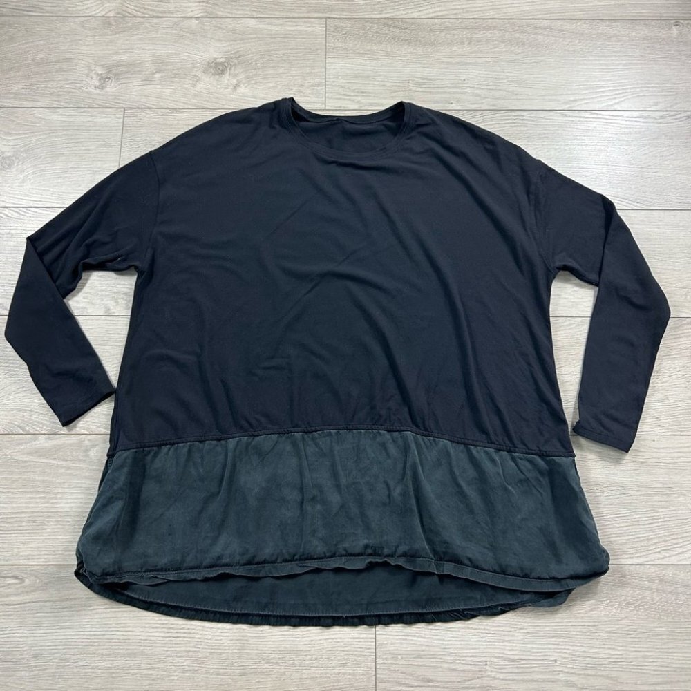 Lululemon Ease of Mind Long Sleeve Top Black - Picture 5 of 14